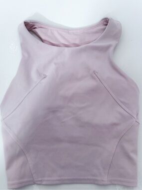 Lululemon Align Tank Light Pink Size 2 Built In Bra Crop Yoga Top